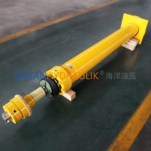 Electrode lift hydraulic cylinder